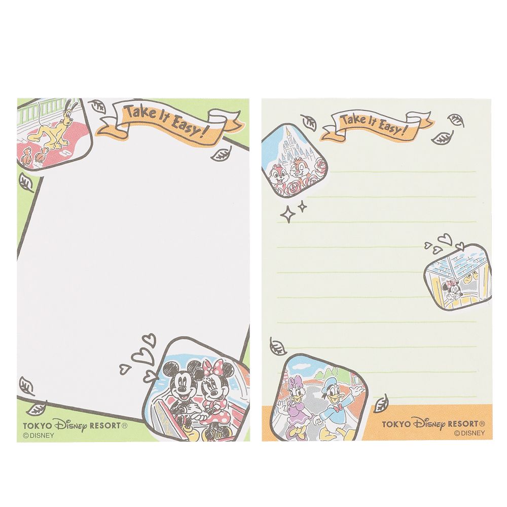 メモ6個 ミッキーマウスと仲間たち