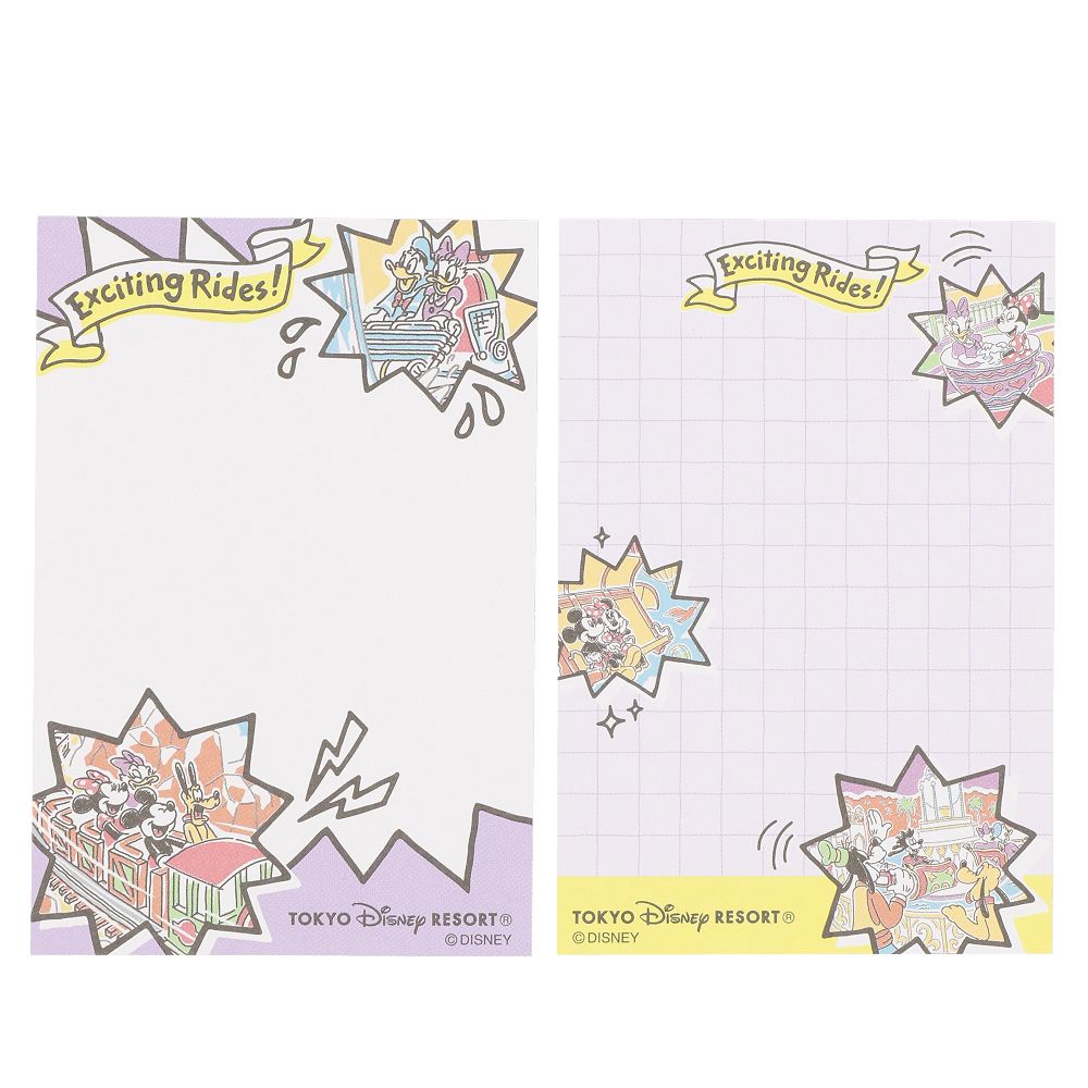 メモ6個 ミッキーマウスと仲間たち