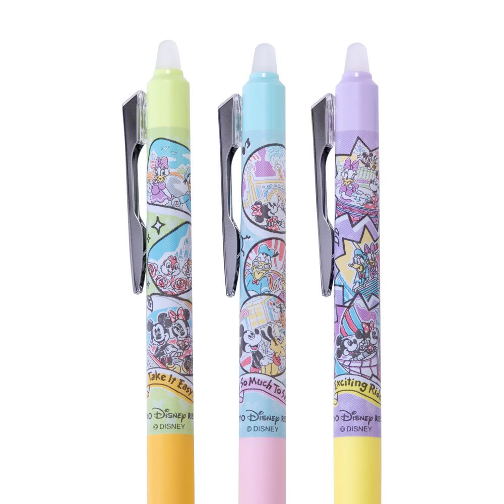 ボールペン〈フリクション〉黒6本 ミッキーマウスと仲間たち