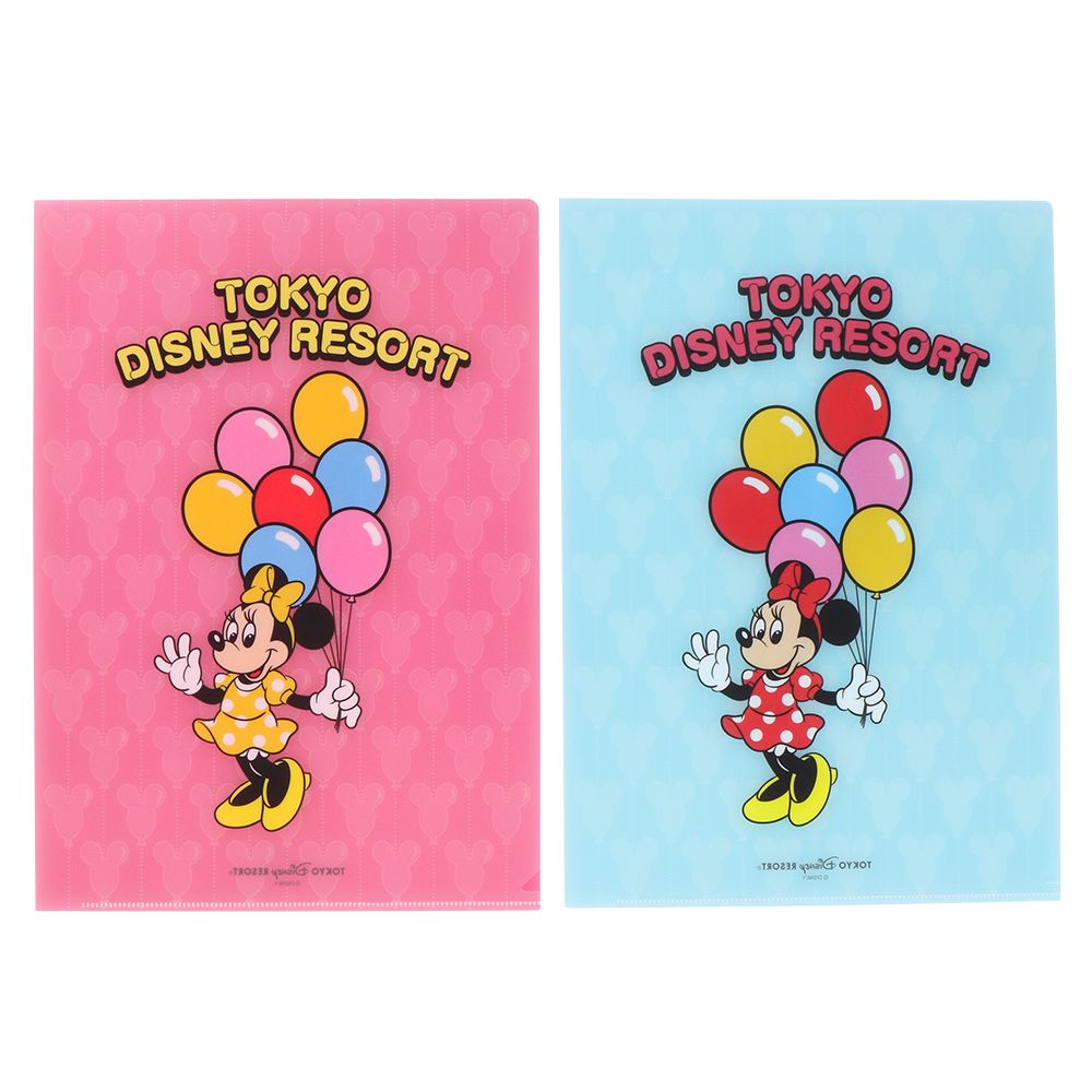 クリアホルダー4枚 ミニー