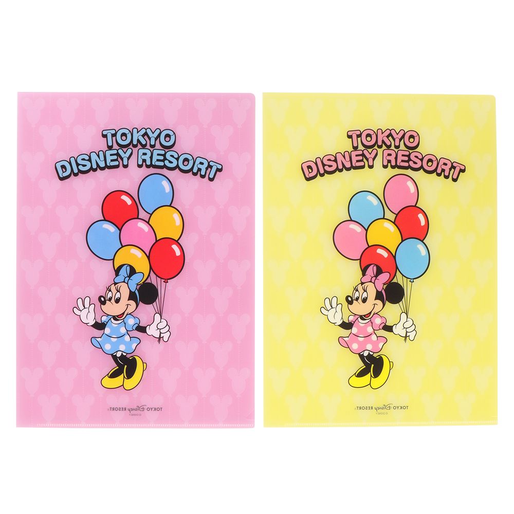 クリアホルダー4枚 ミニー