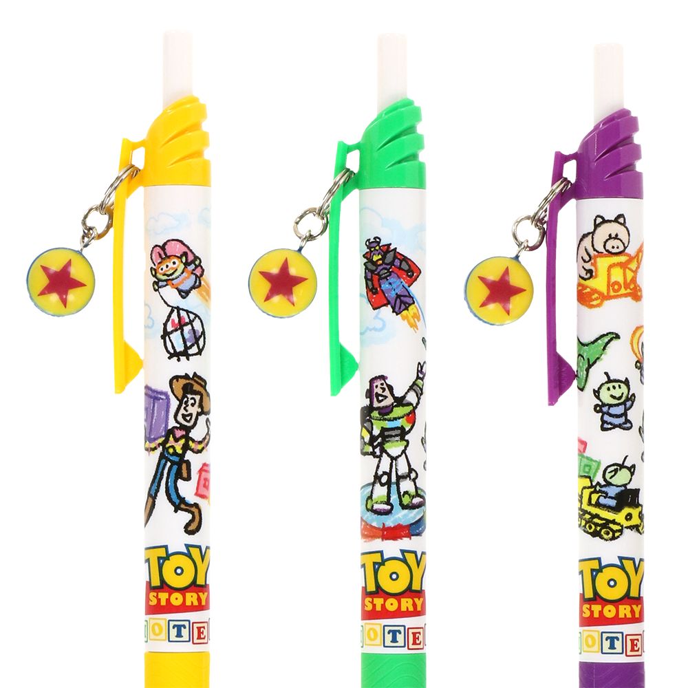 ボールペン〈エナージェル〉黒5本 トイ・ストーリー