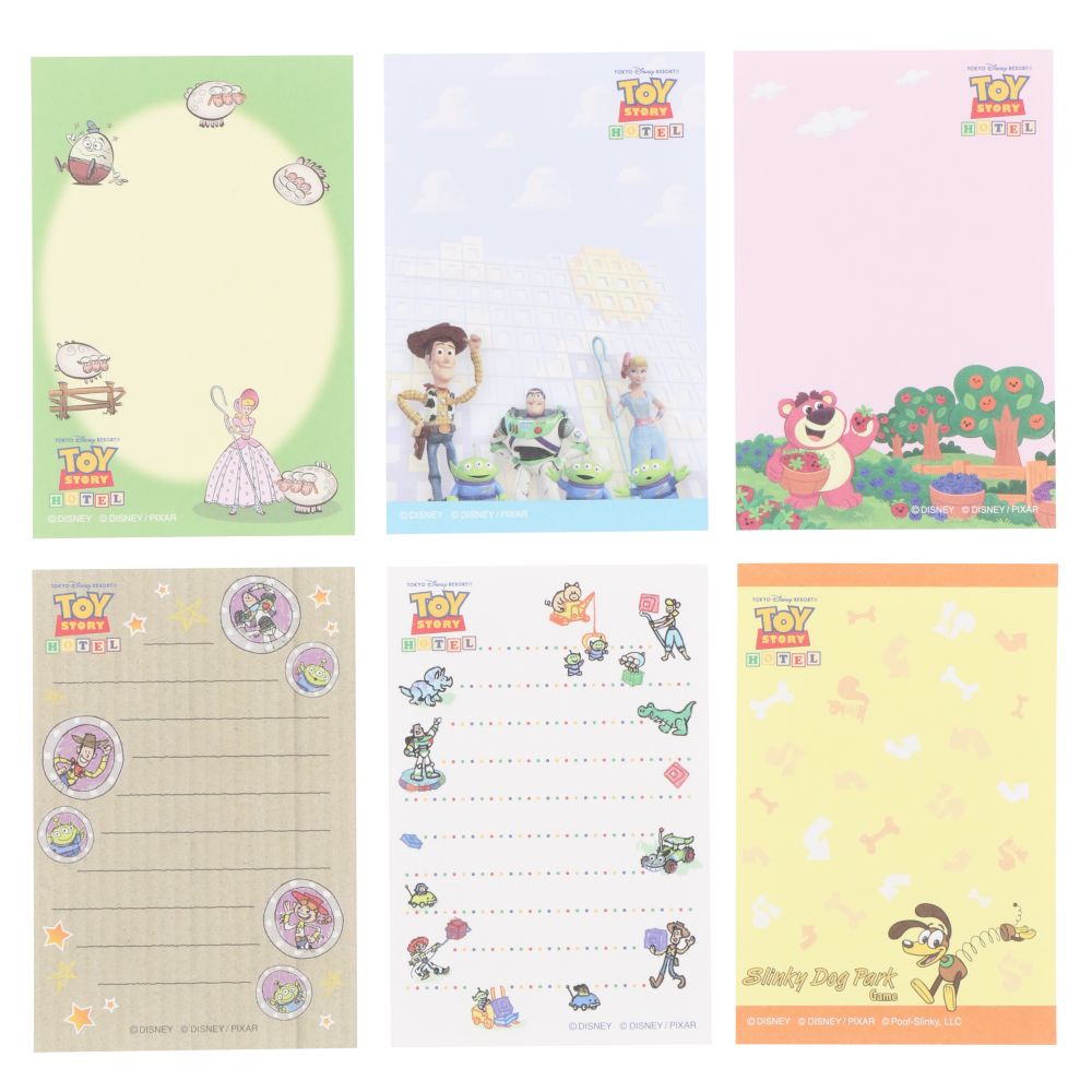 メモ6個 トイ・ストーリー