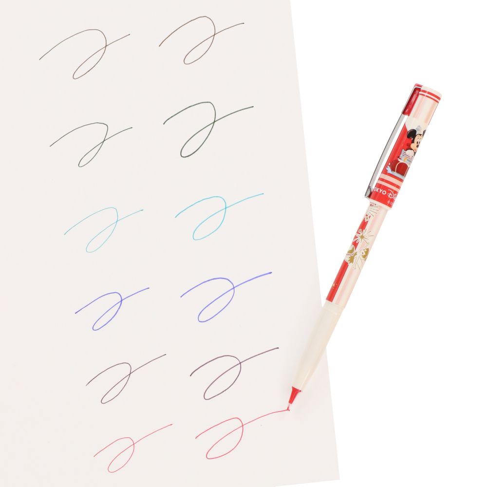 カラーペン6色6本 東京ディズニーリゾート