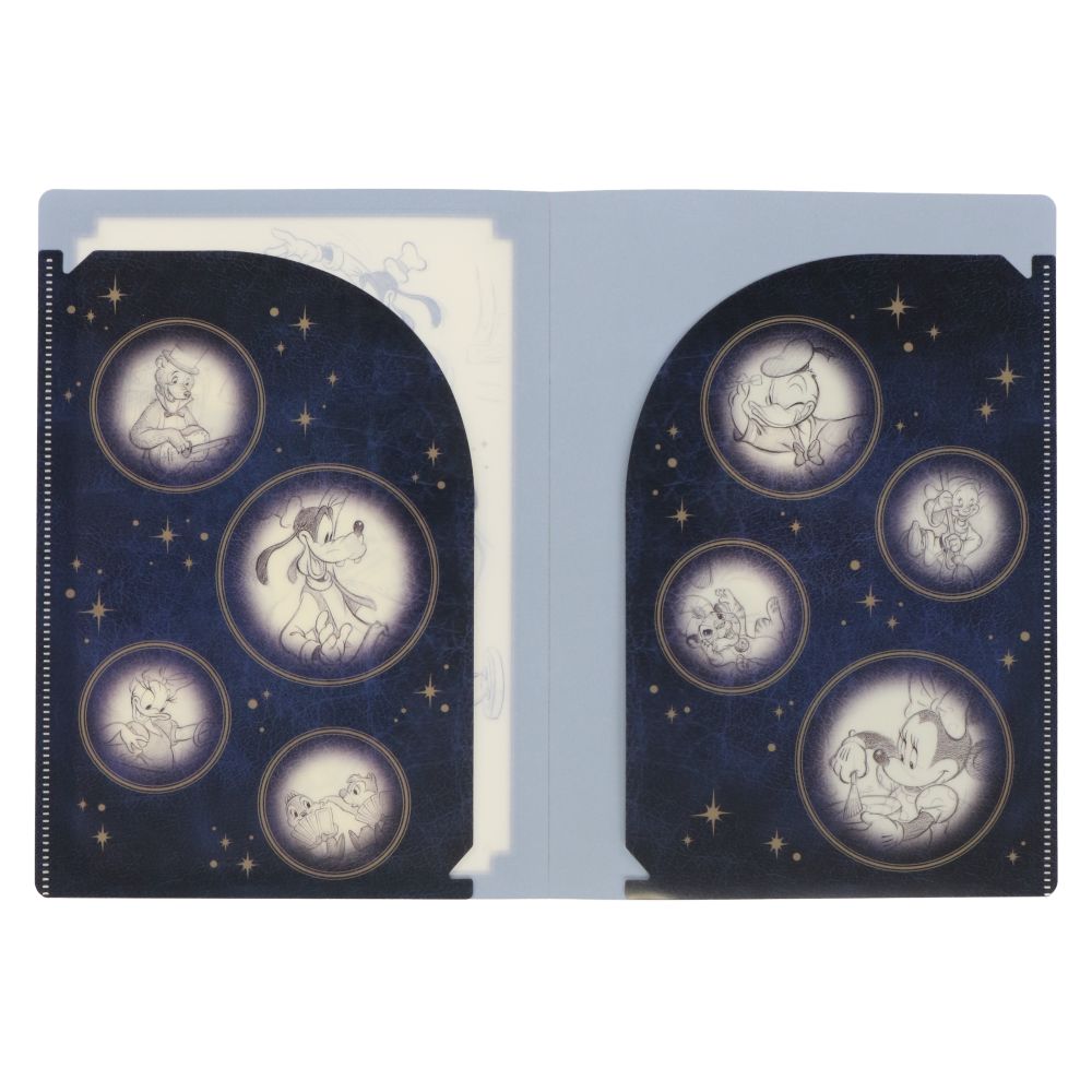 レターセットクリアホルダー付 ミッキーマウスと仲間たち