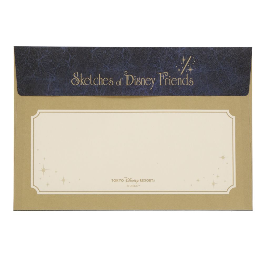 レターセットクリアホルダー付 ミッキーマウスと仲間たち