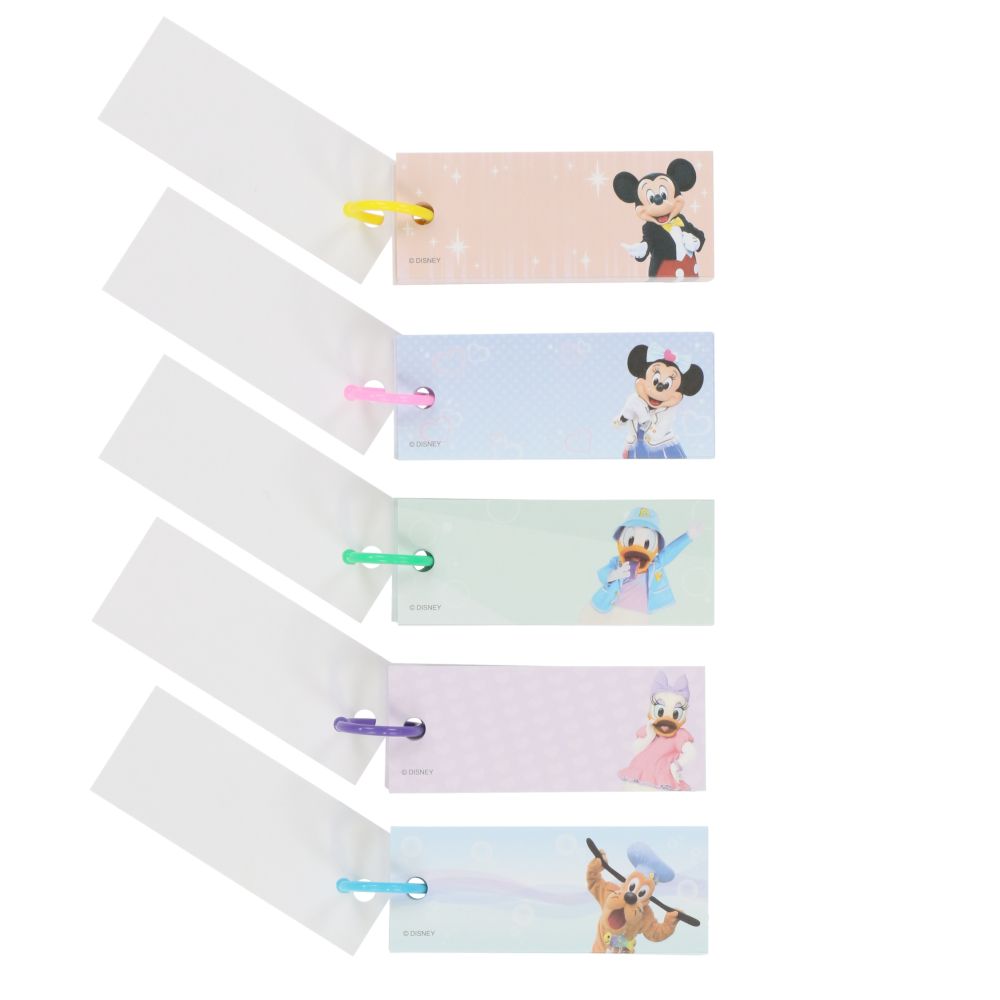 メモ10個 ミッキーマウスと仲間たち