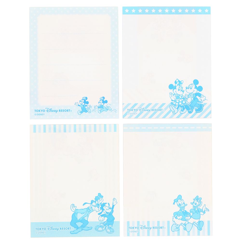 おりがみメモ シール付 ミッキーマウスと仲間たち