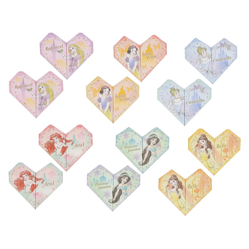 おりがみメモ シール付 ディズニープリンセス