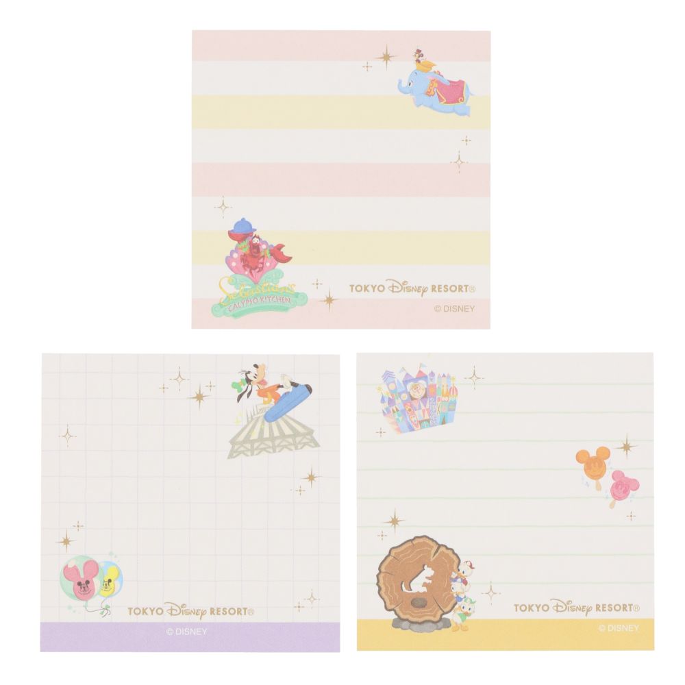 メモ9個 東京ディズニーリゾート