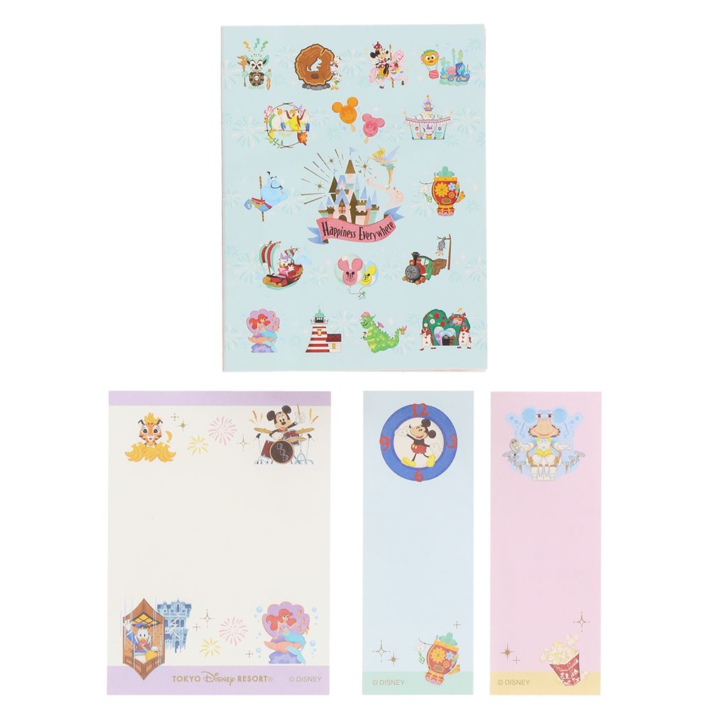 ふせん3個 東京ディズニーリゾート