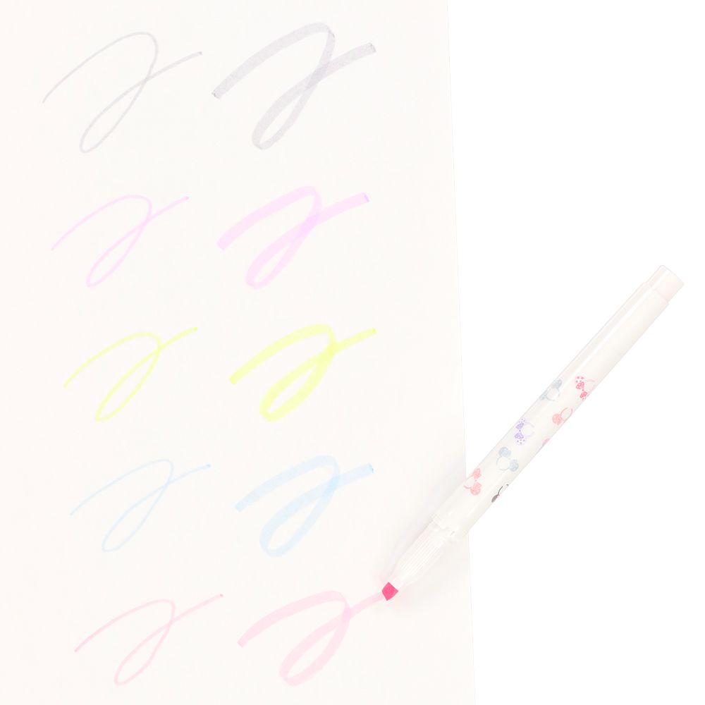 ラインマーカー〈マイルドライナー〉5色5本 ミニー