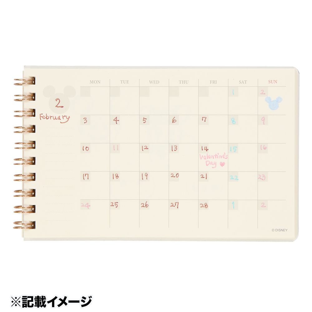 手帳 ミッキーマウスと仲間たち