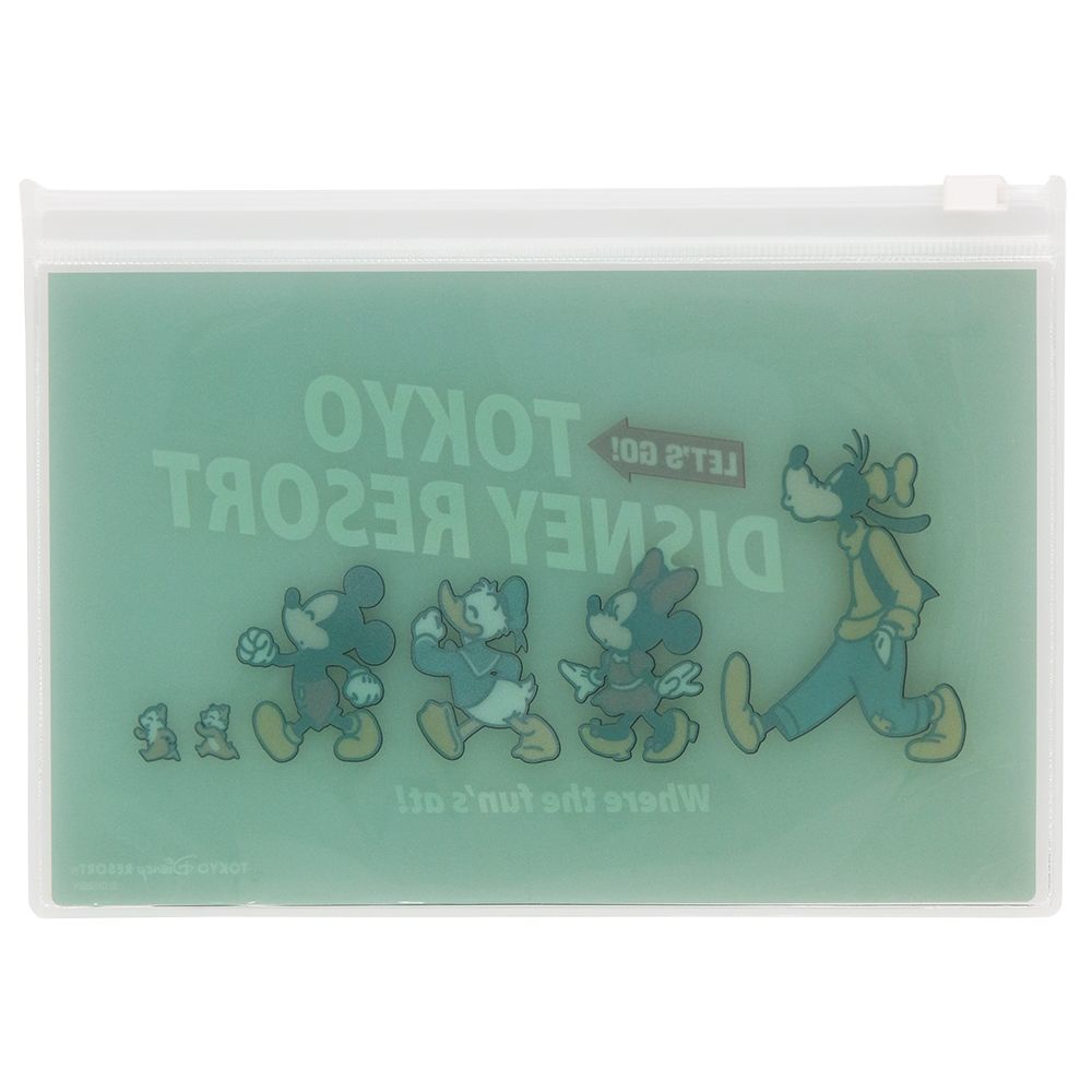 スライドジップケース3枚 ミッキーマウスと仲間たち