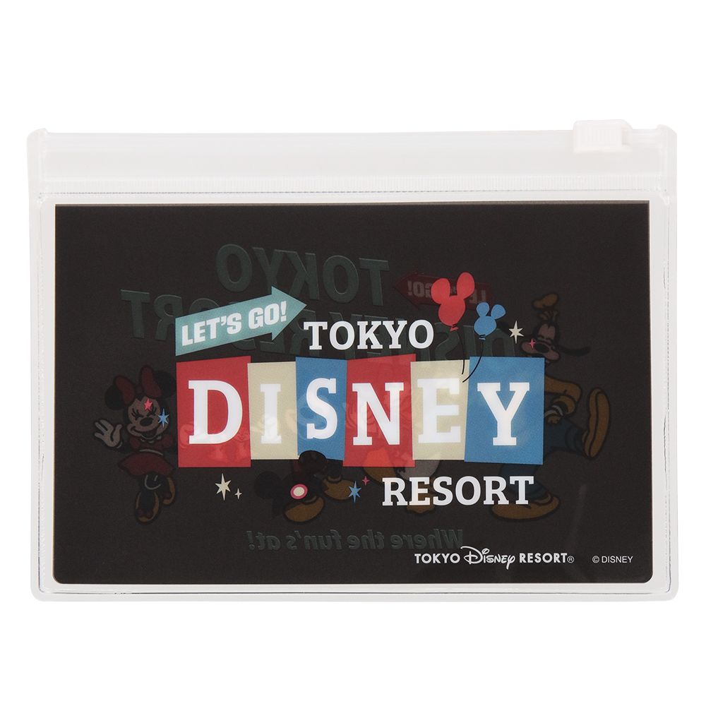 スライドジップケース3枚 ミッキーマウスと仲間たち