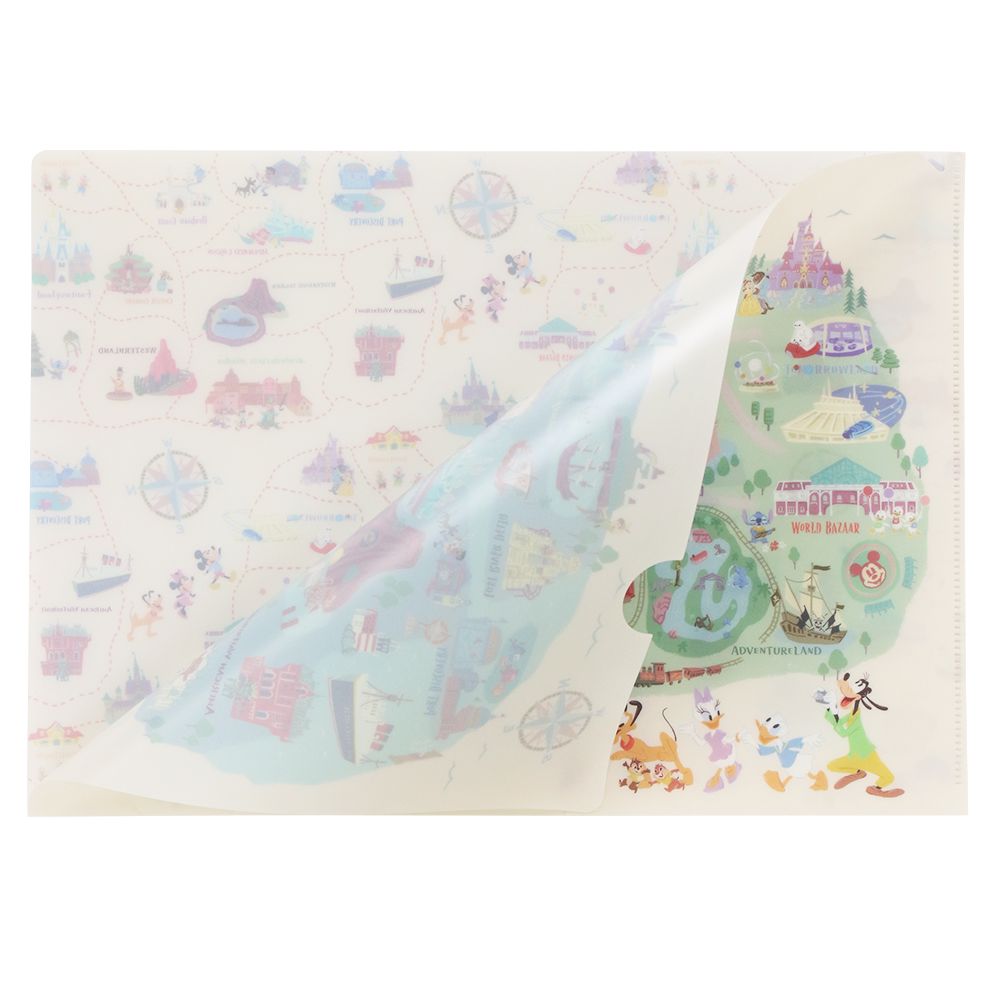 クリアホルダー3枚 東京ディズニーリゾート