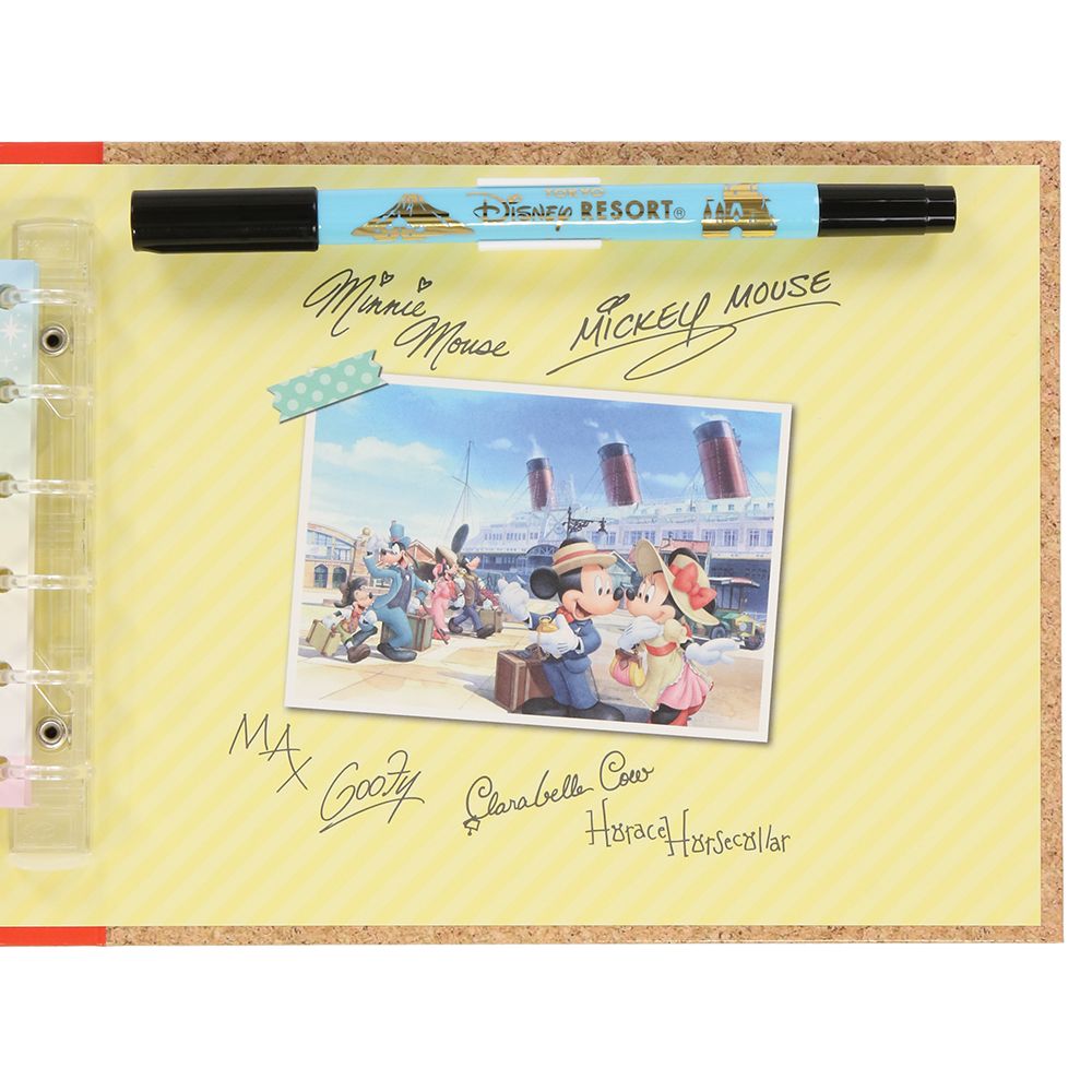 サイン帳 ミッキーマウスと仲間たち