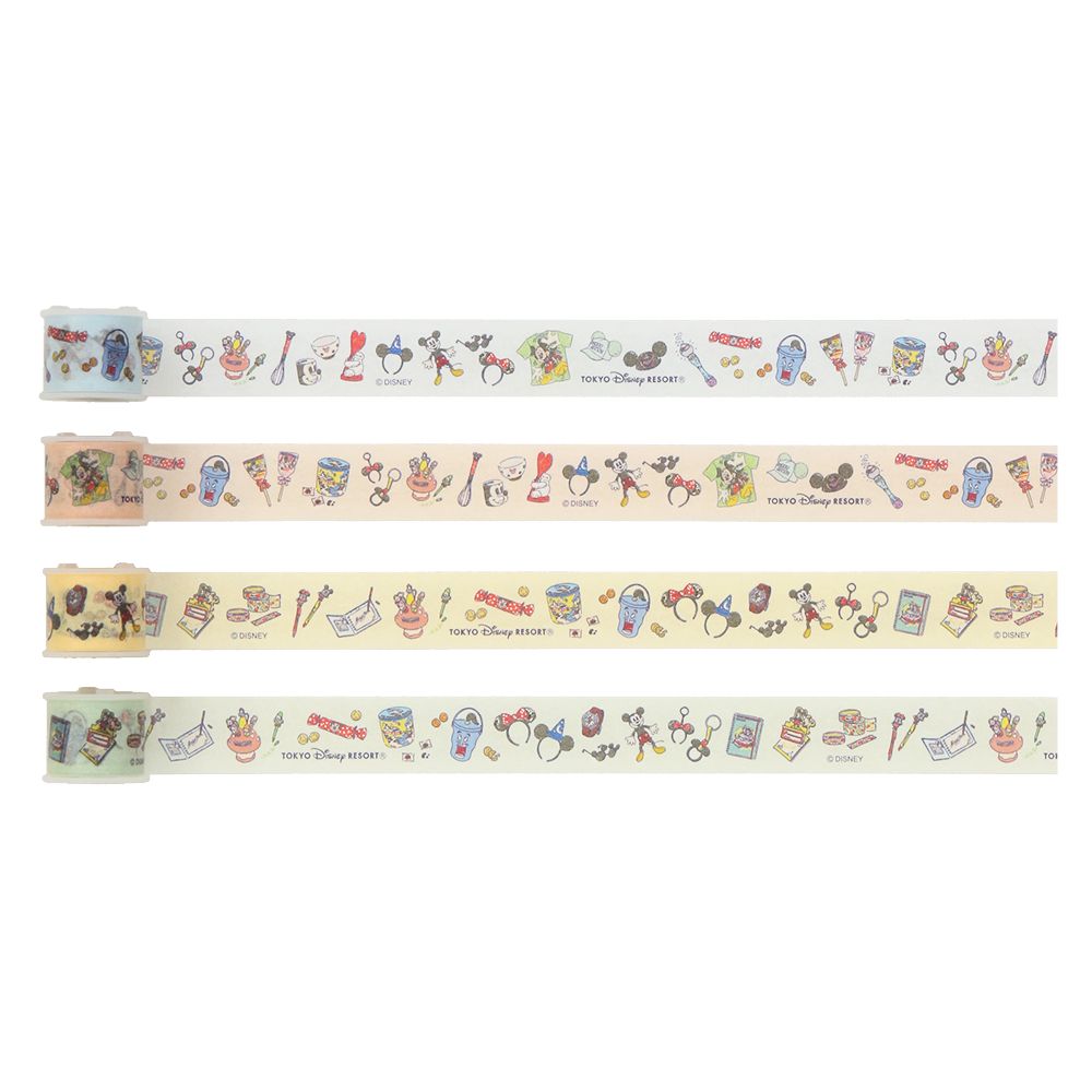 マスキングテープ〈Bobbin〉4個 東京ディズニーリゾート