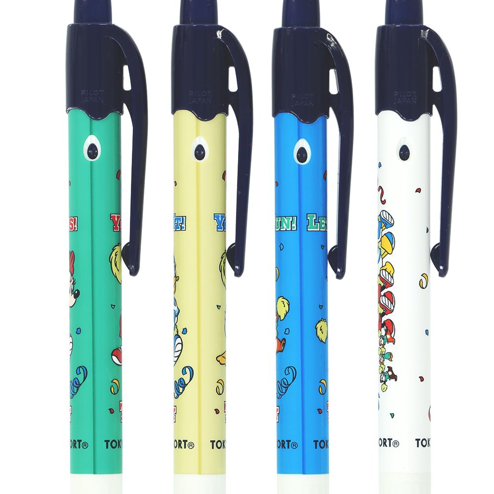 シャープペンシル4本 ミッキーマウスと仲間たち