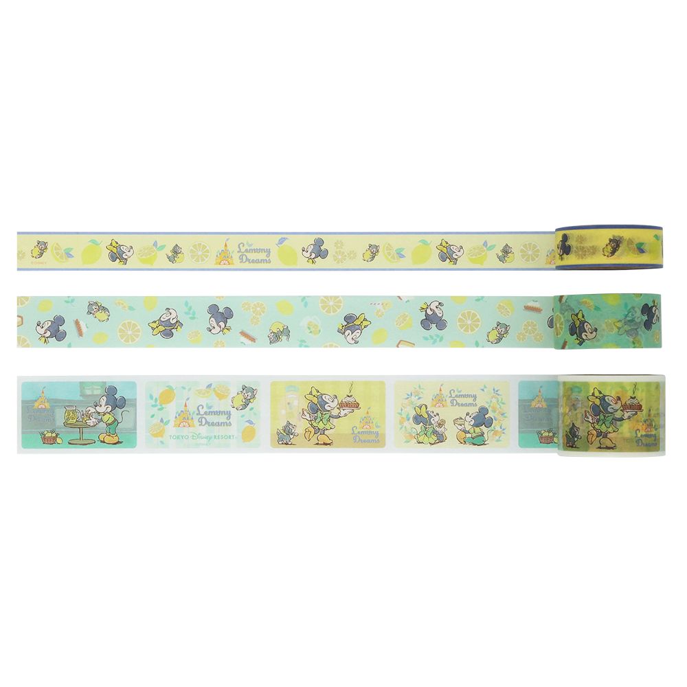 マスキングテープ3個 ミッキー ミニー