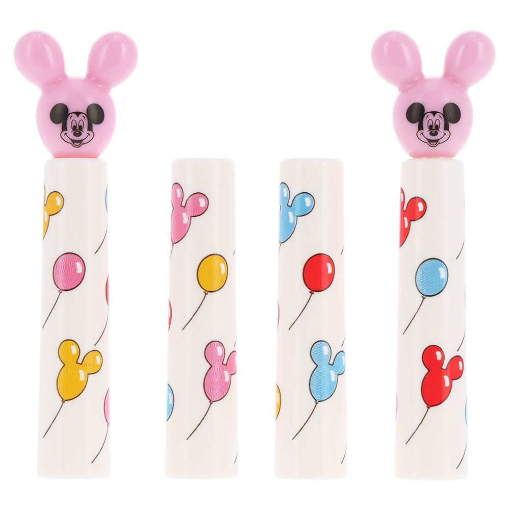 鉛筆2B 4本 キャップ付 ミッキー ミニー