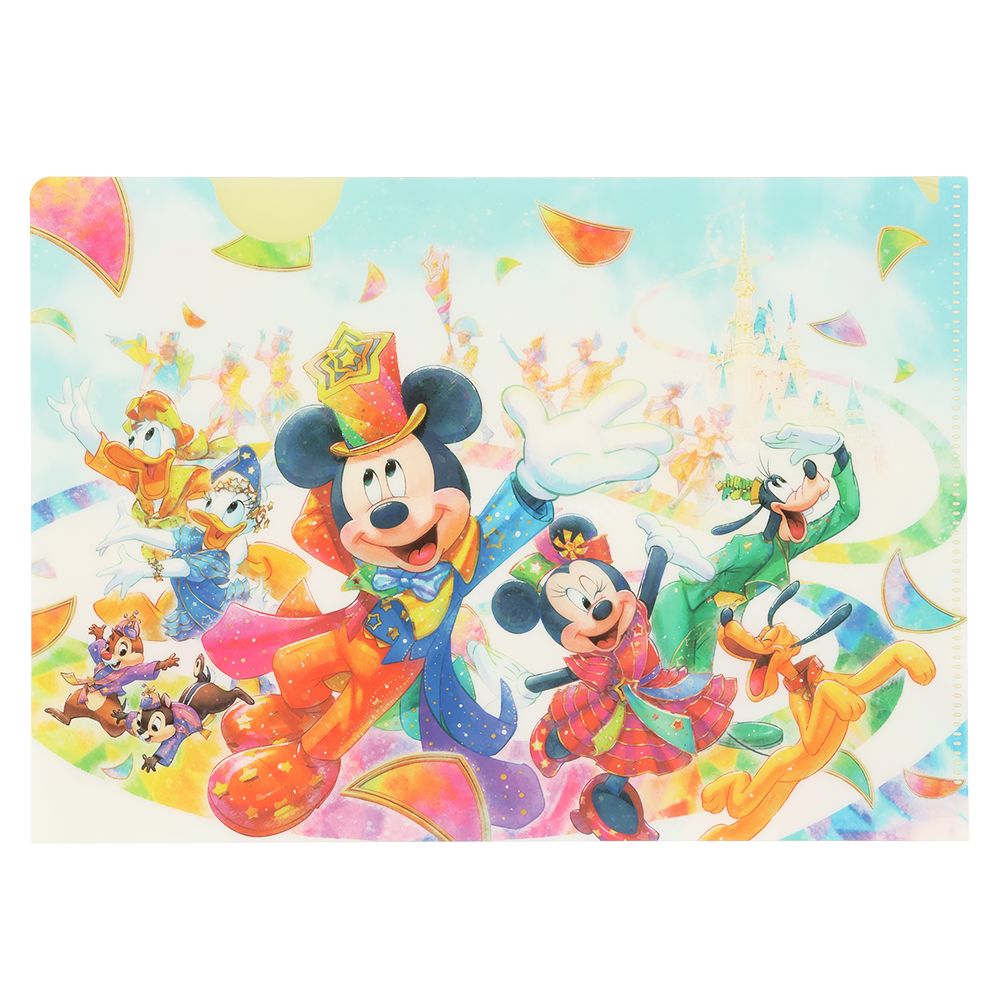 クリアホルダー5枚 東京ディズニーリゾート