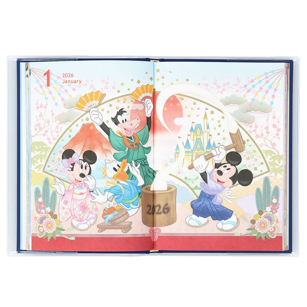 手帳2026 東京ディズニーリゾート