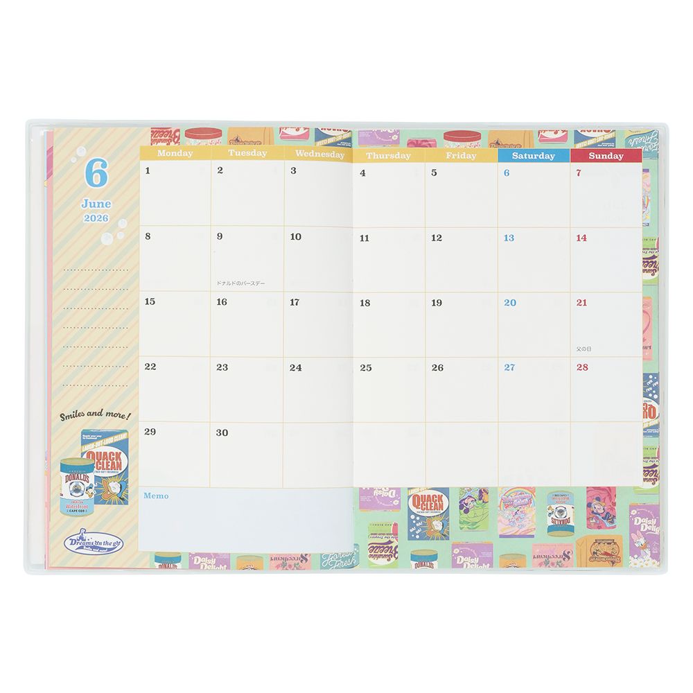 手帳2026 ミッキーマウスと仲間たち