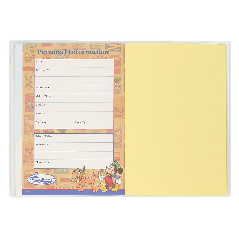 手帳2026 ミッキーマウスと仲間たち