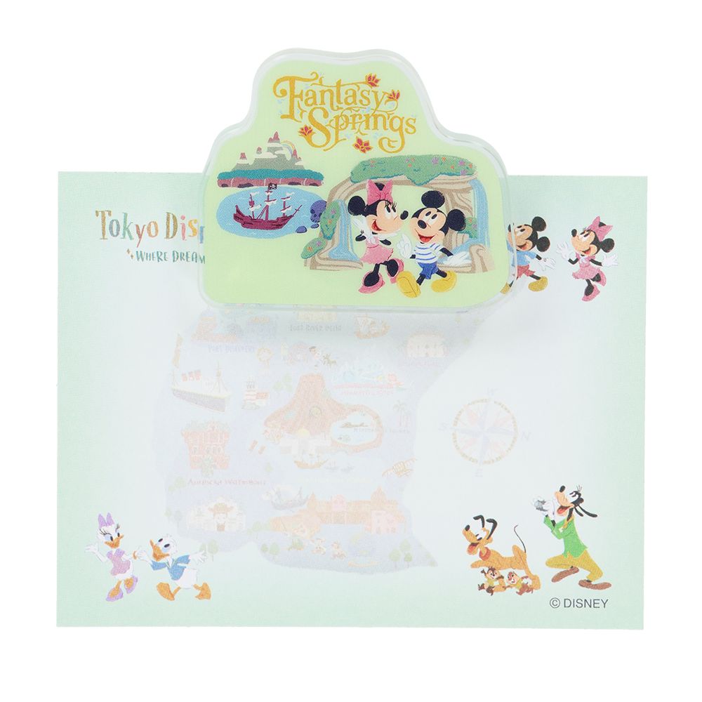 クリップメモ付 東京ディズニーリゾート