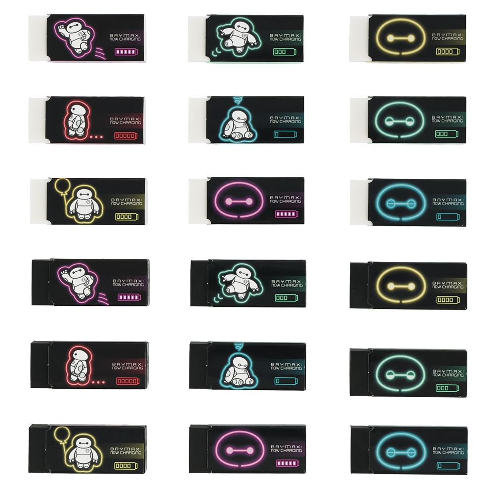 消しゴム〈MONO〉18個 ベイマックス