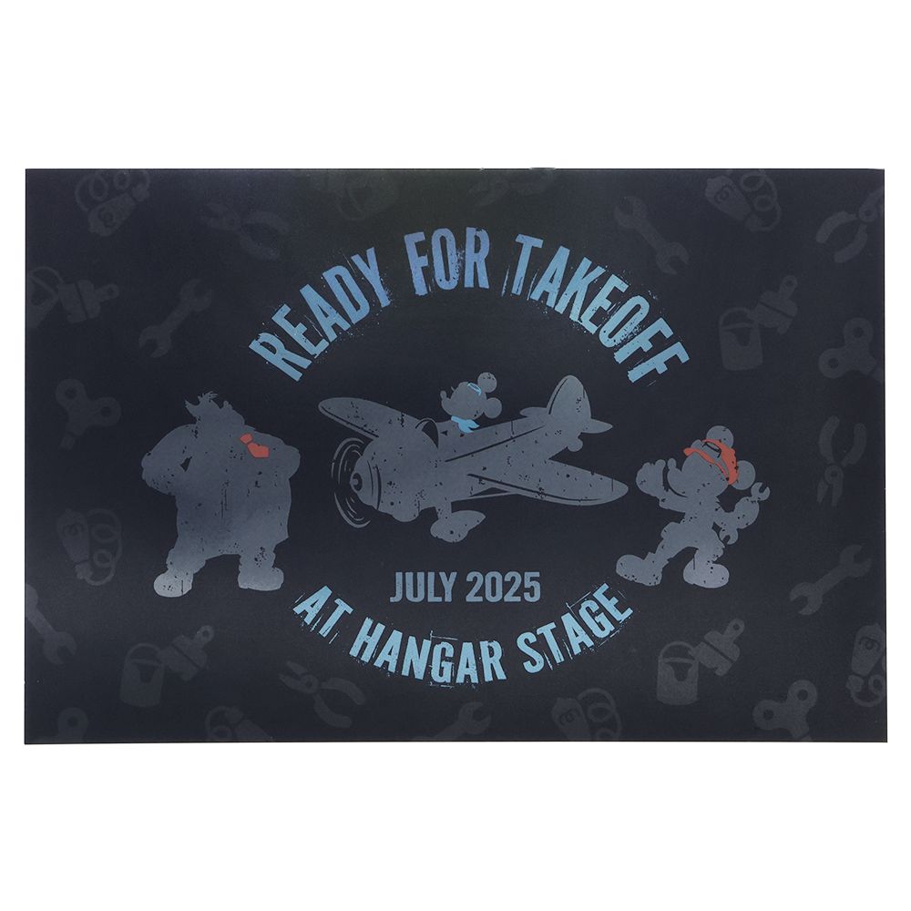 ポストカード2枚 ミッキーマウスと仲間たち ドリームス・テイク・フライト