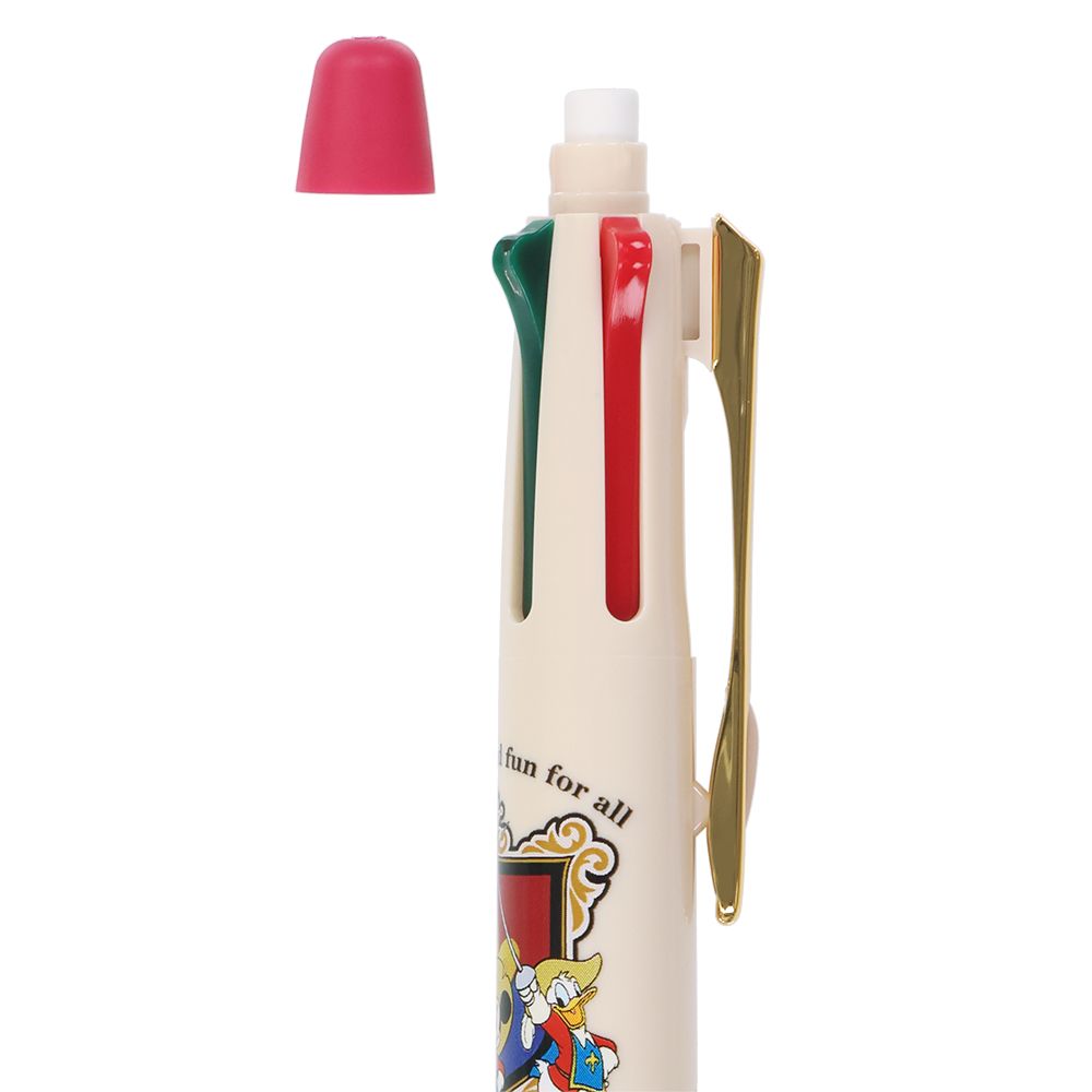ボールペン4色＆シャープペンシル〈Dr.Grip〉 ミッキー ドナルド グーフィー