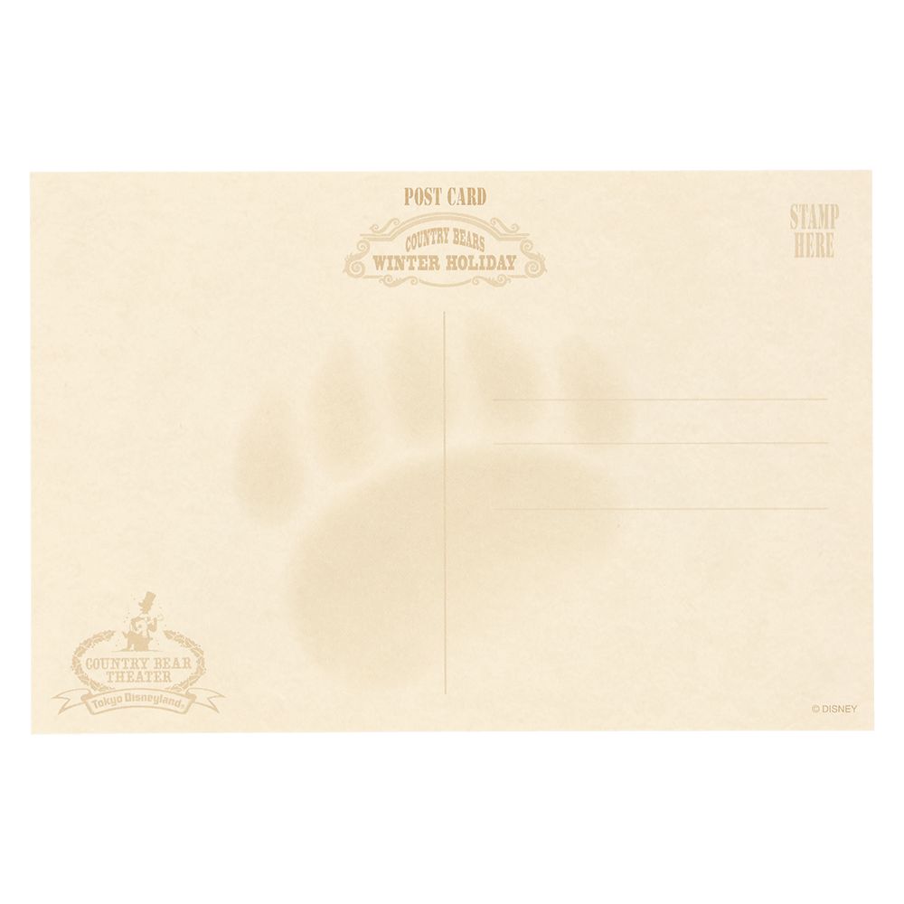 ポストカード10枚 カントリーベア・シアター