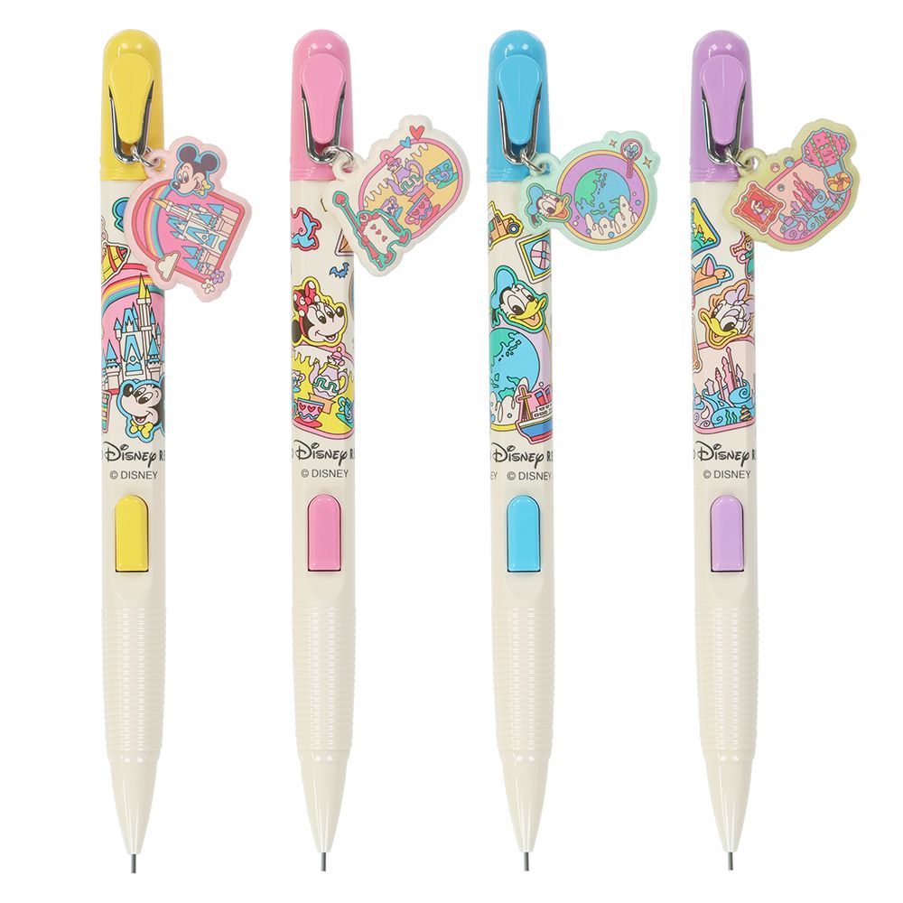 シャープペンシル4本 東京ディズニーリゾート