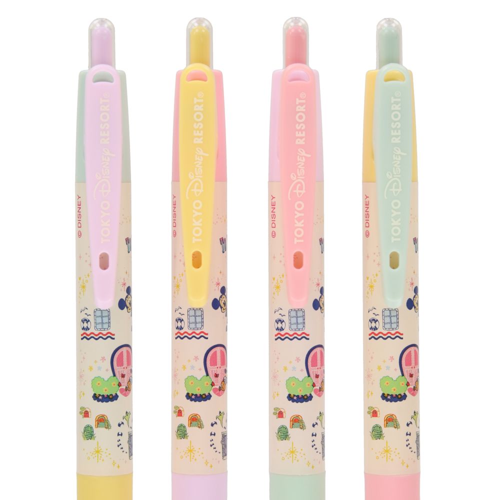 ボールペン黒4本 東京ディズニーリゾート