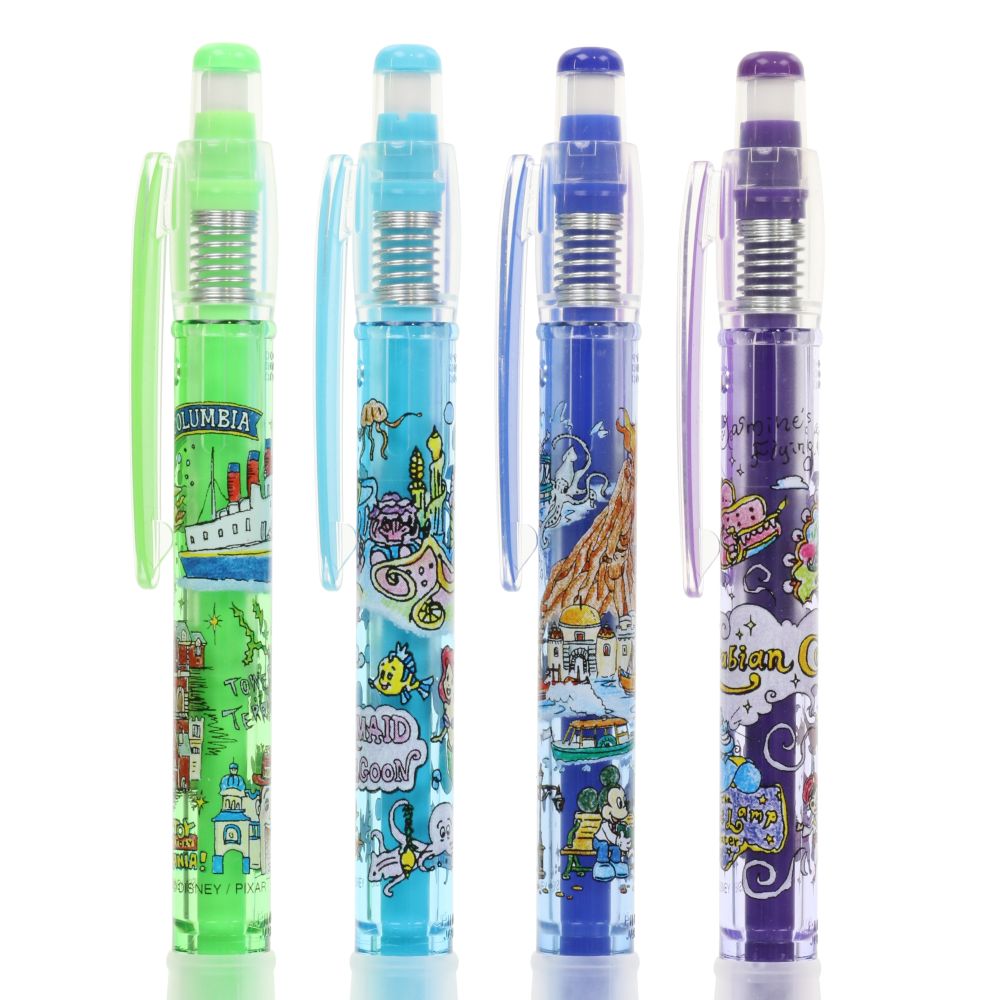 カラーシャープペンシル8色8本 東京ディズニーリゾート