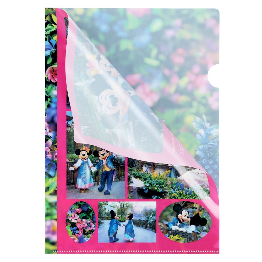 クリアホルダー ポストカード2枚 ミッキー ミニー イマジニング・ザ・マジック