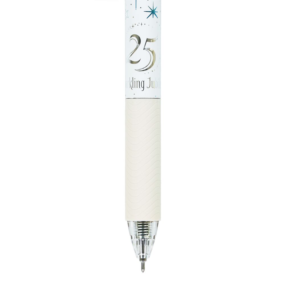 ボールペン〈エナージェル〉黒5本 ミッキーマウスと仲間たち 東京ディズニーシー25周年 スパークリング・ジュビリー