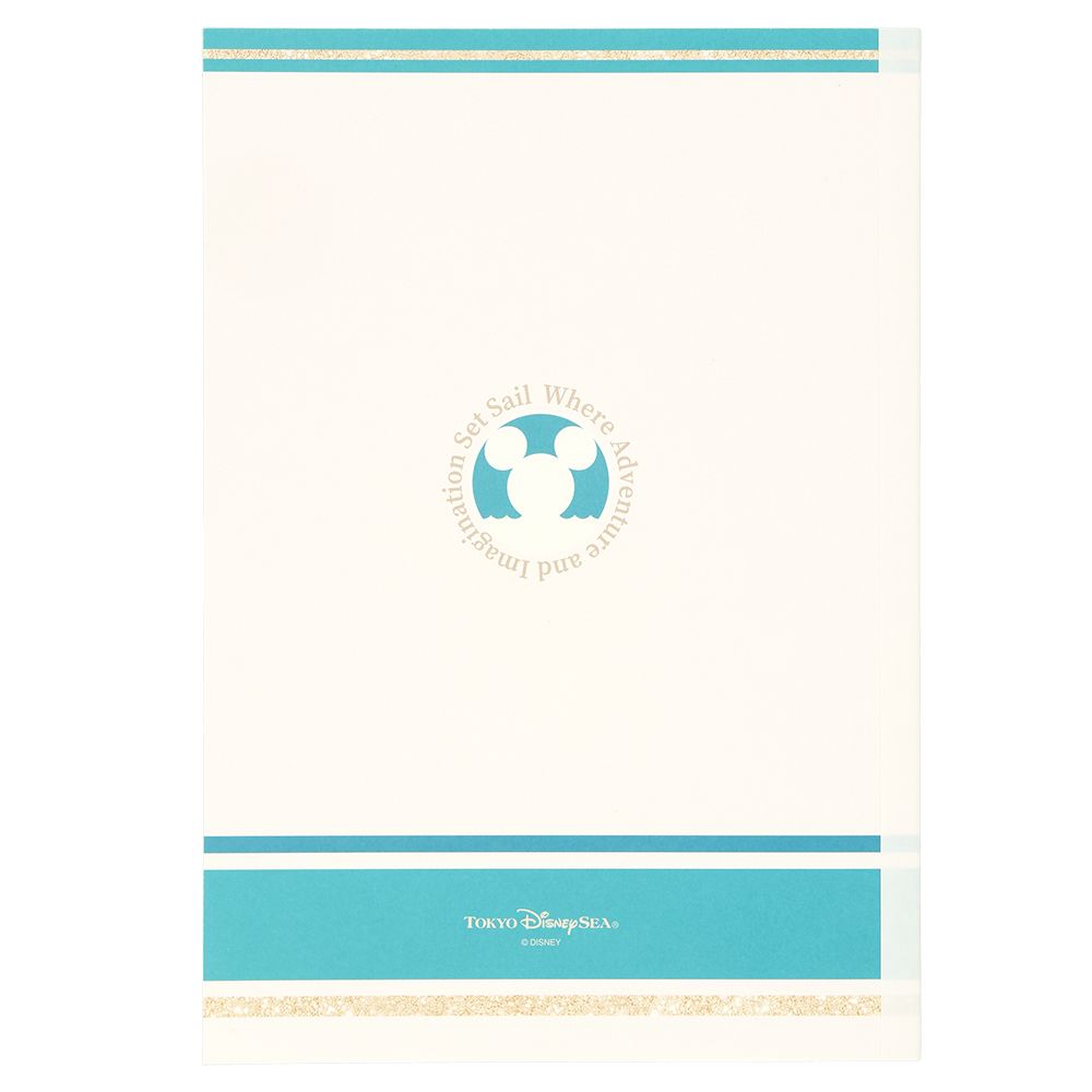 ノートA5 フラップケース付 ミッキー 東京ディズニーシー25周年 スパークリング・ジュビリー