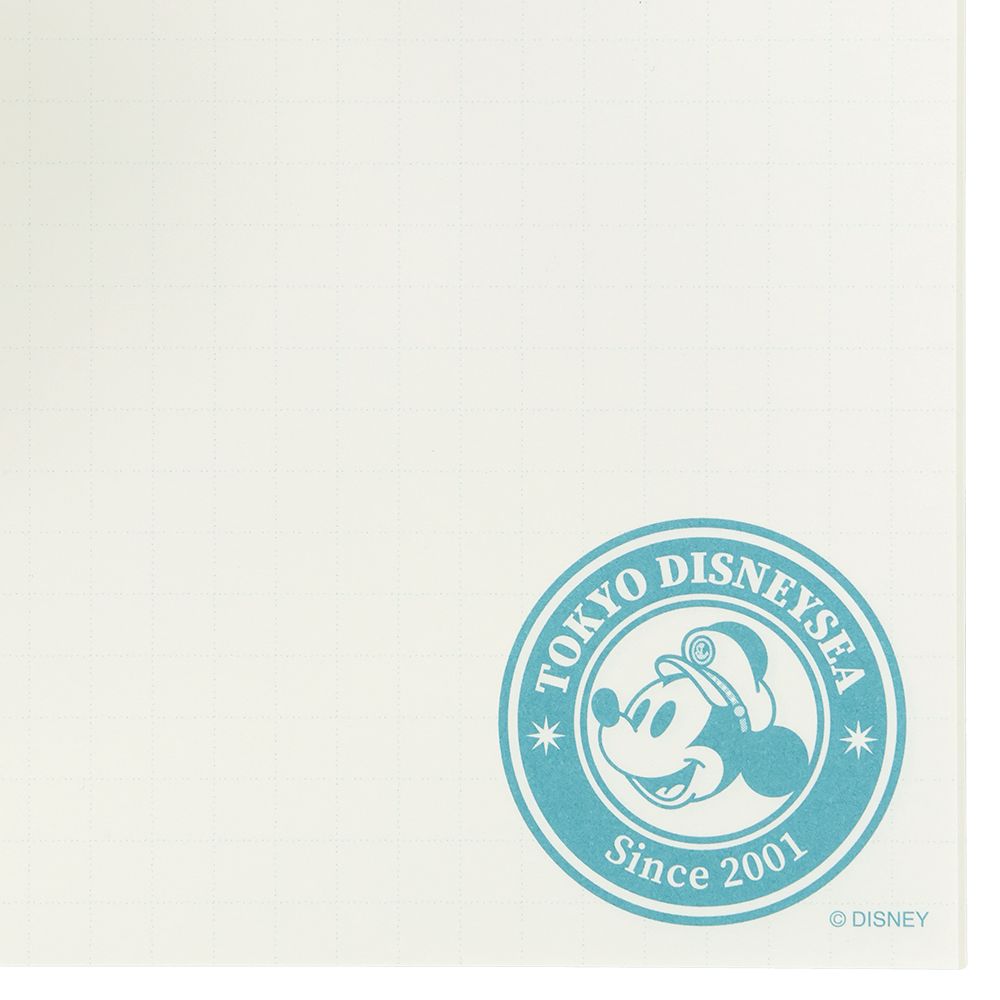 ノートA5 フラップケース付 ミッキー 東京ディズニーシー25周年 スパークリング・ジュビリー