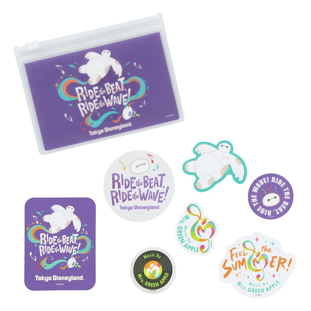 ステッカー ベイマックス サマー・クールオフ at Tokyo Disney Resort