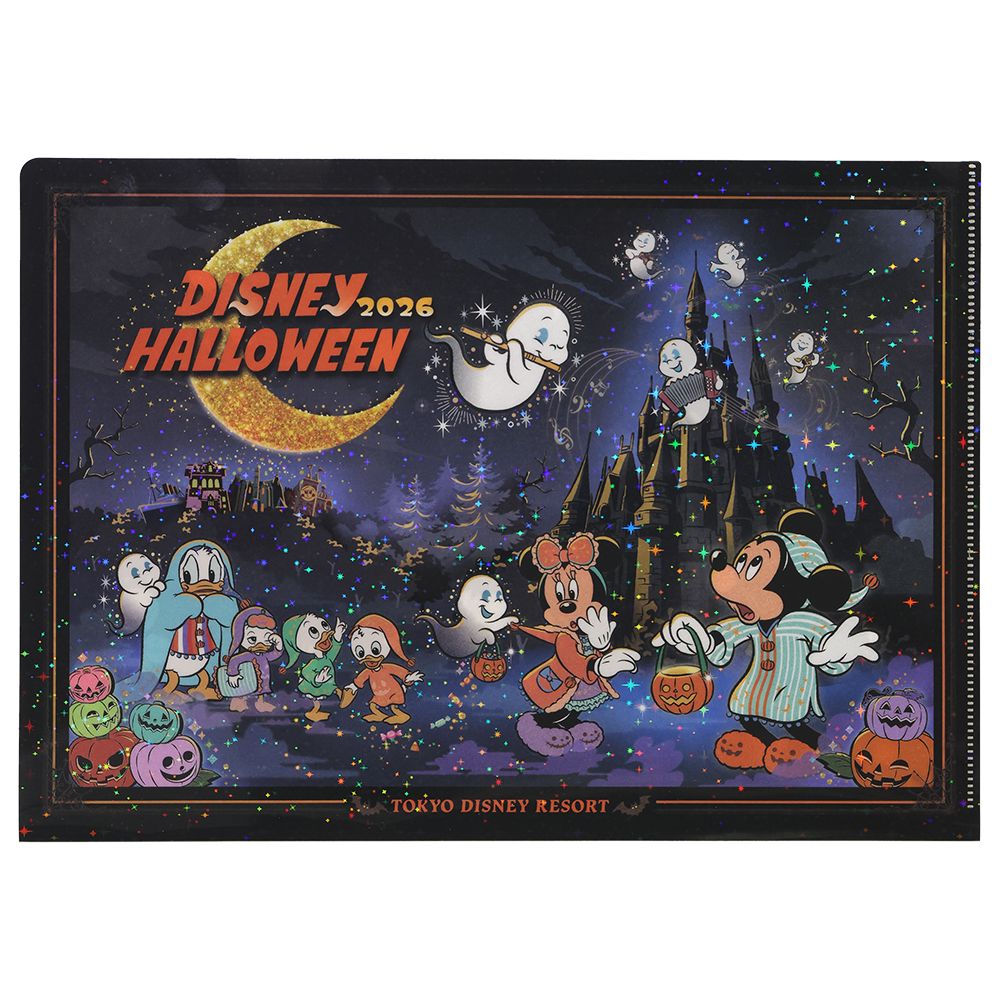 クリアホルダー 2枚 ミッキーマウスと仲間たち ディズニー・ハロウィーン