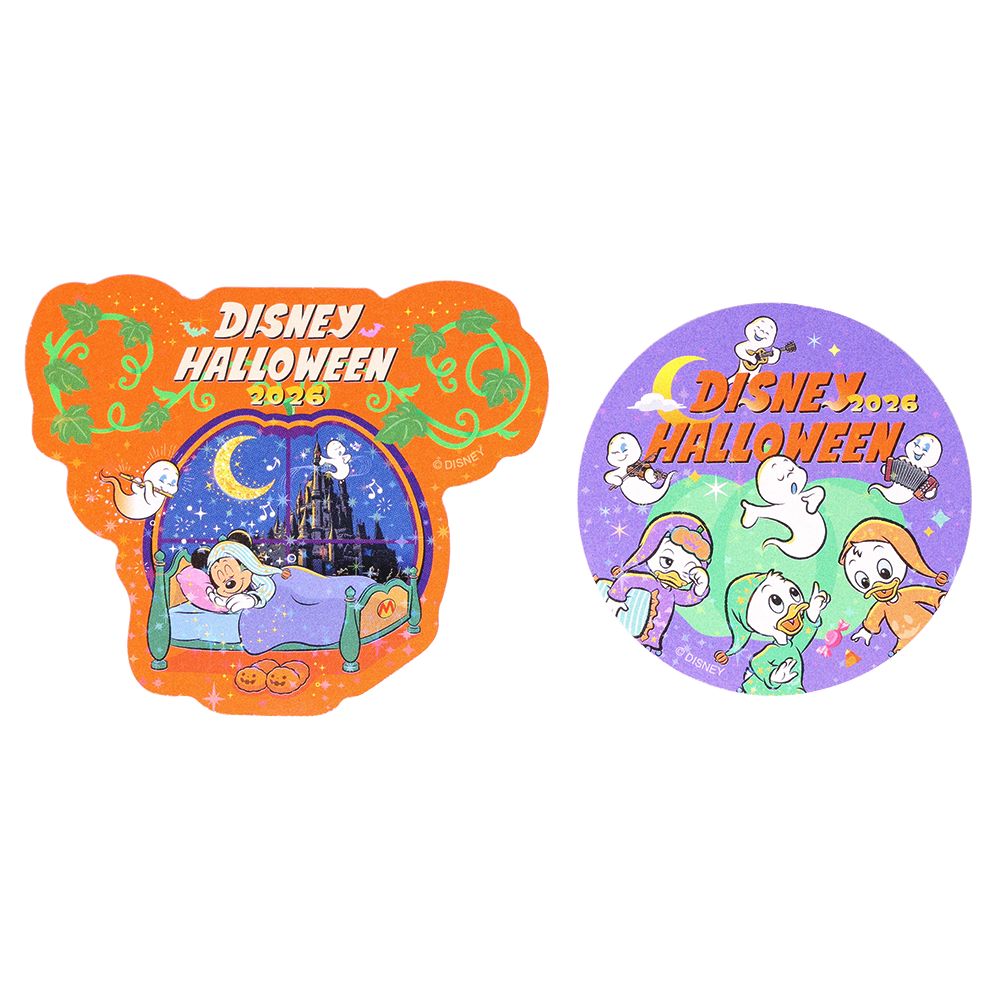 ポストカード＆シール ミッキーマウスと仲間たち ディズニー・ハロウィーン
