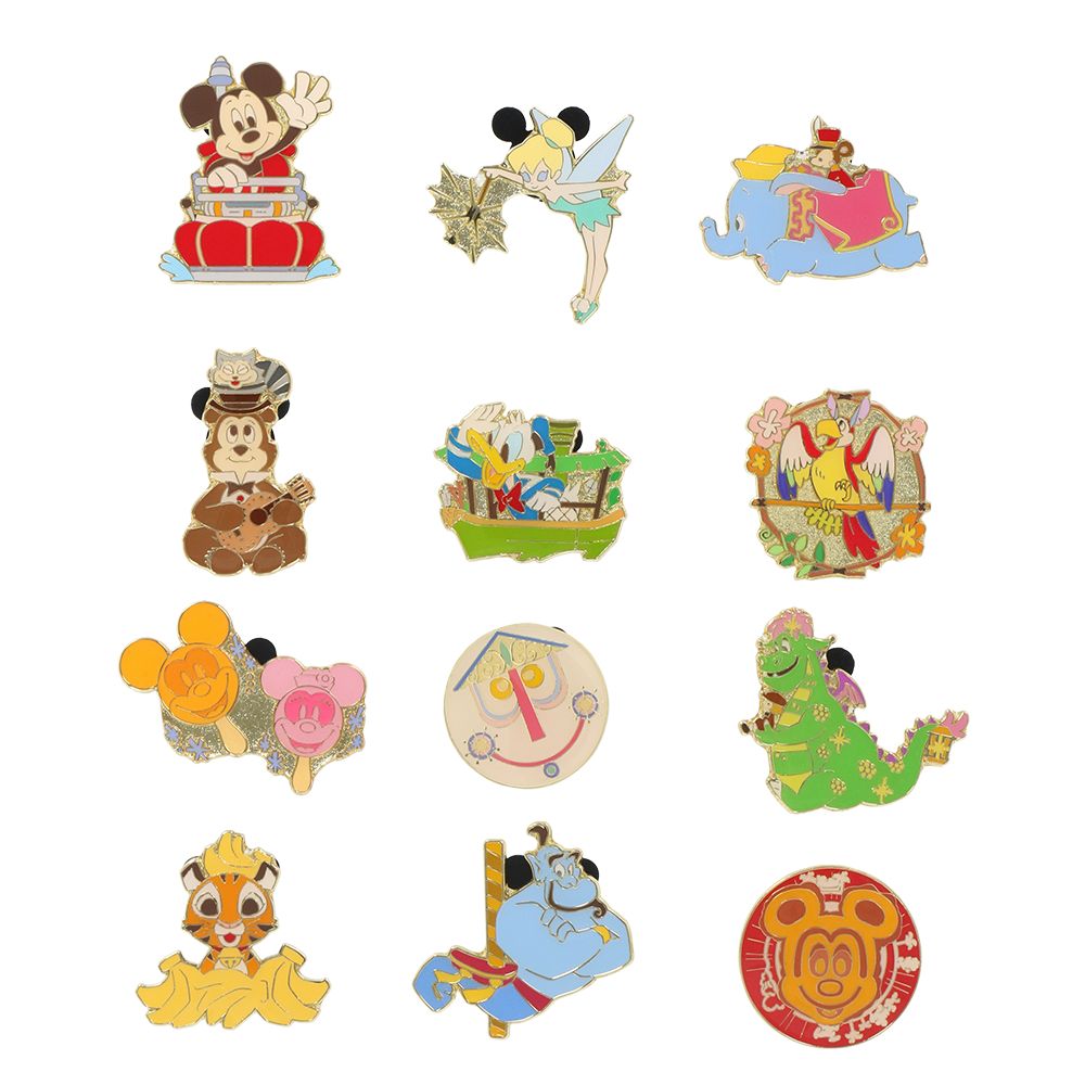 ピンバッジ 2個 &times; 6袋 東京ディズニーリゾート