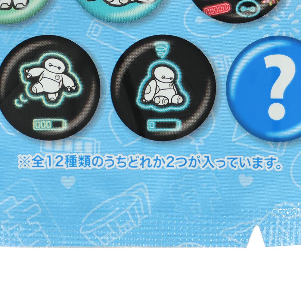 カンバッジ 2個 ベイマックス