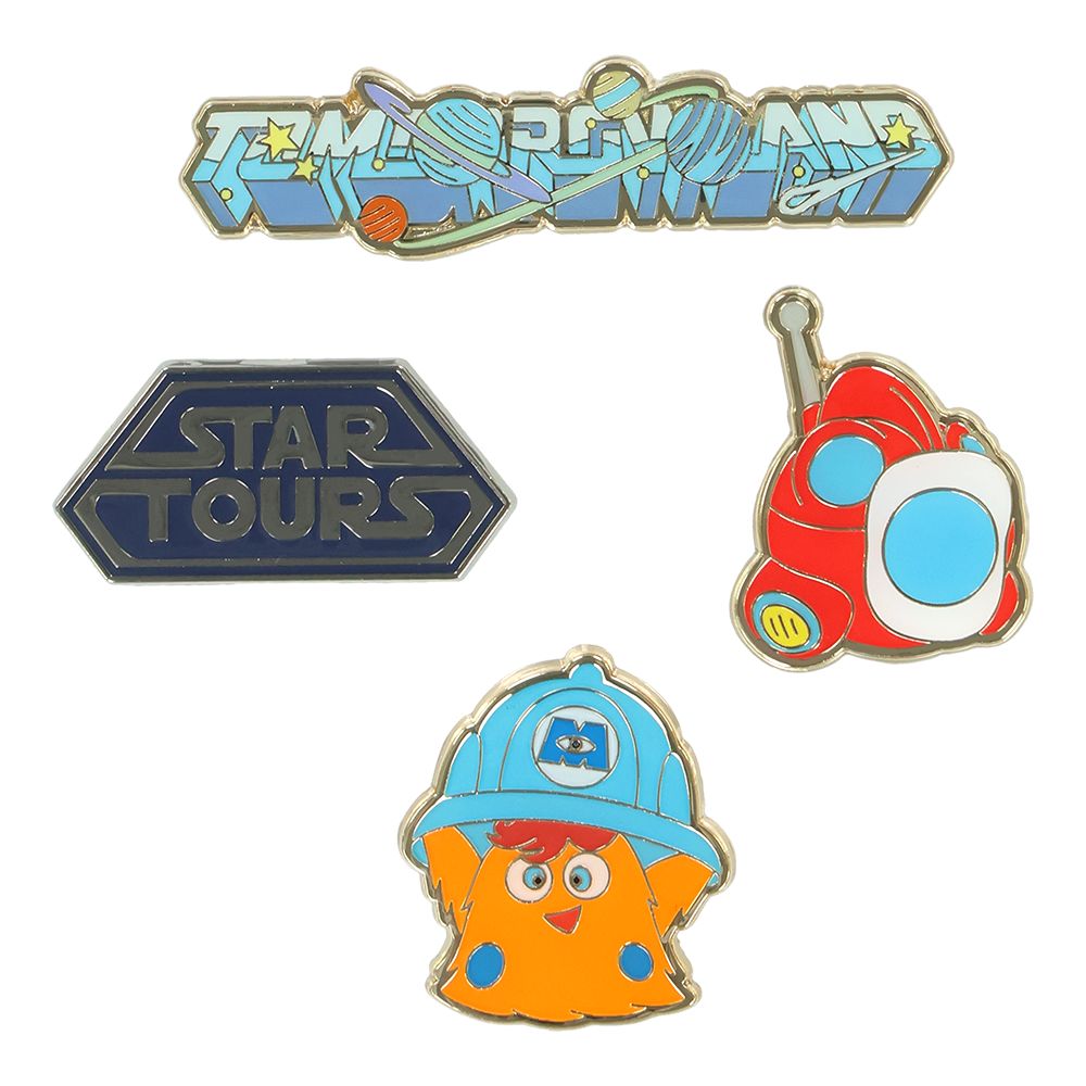 ピンバッジ 4個 トゥモローランド