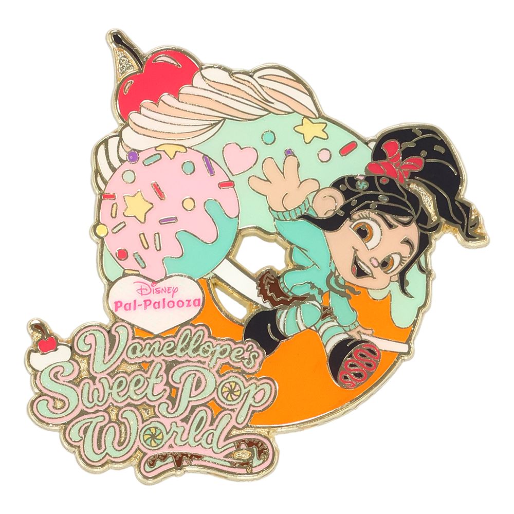 ピンバッジ ディズニー・パルパルーザ ヴァネロペのスウィーツ・ポップ・ワールド