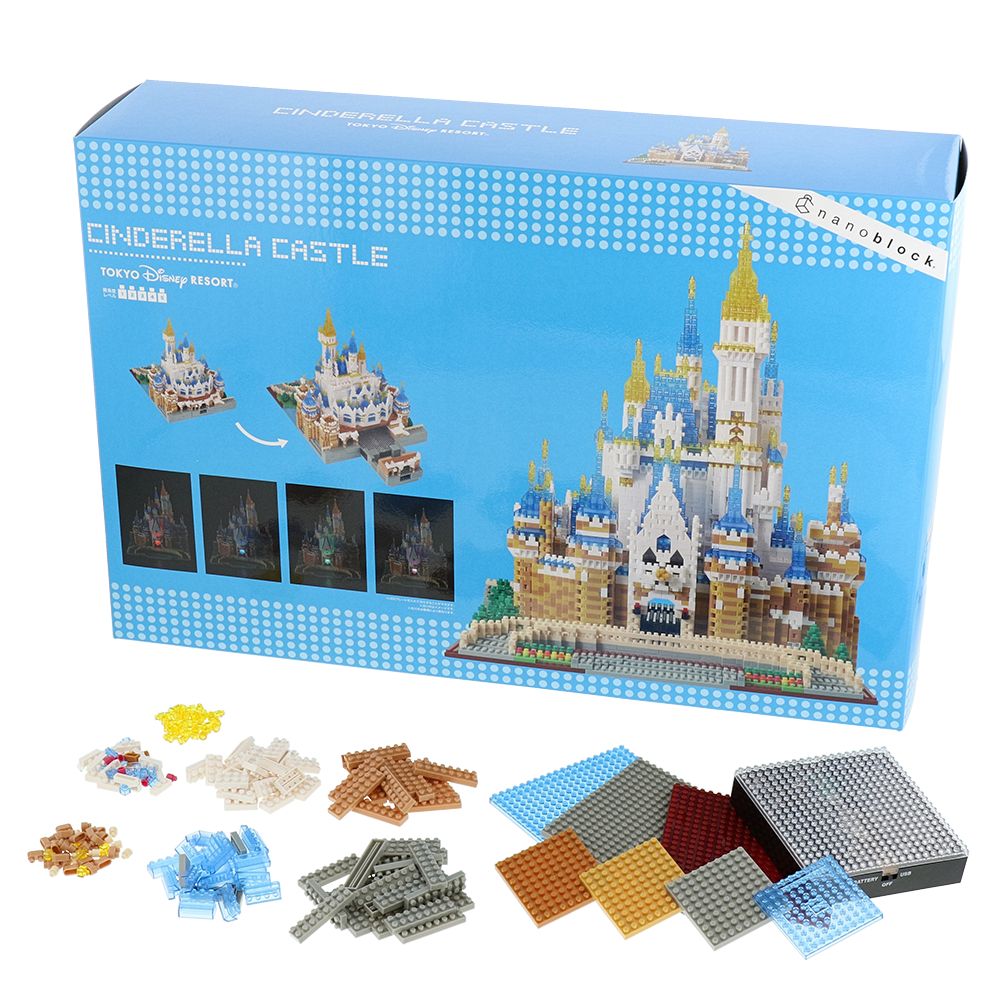ミニブロック〈ナノブロック〉 シンデレラ城
