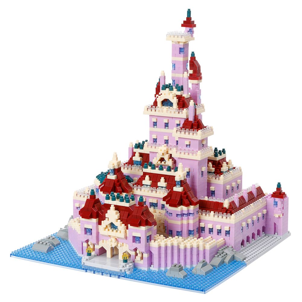 ミニブロック〈ナノブロック〉 美女と野獣の城